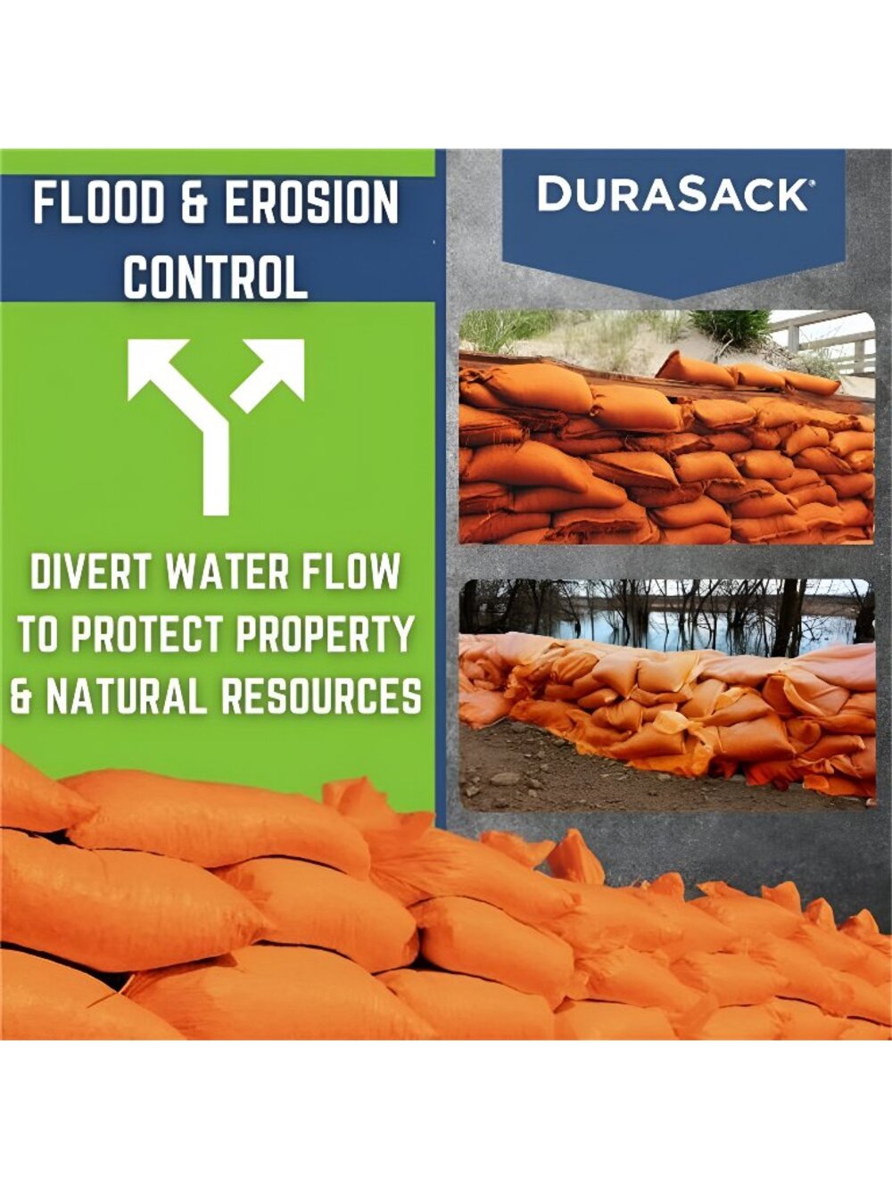 Heavy Duty Sand Bags with Tie Strings Empty Woven Polypropylene Sand-Bags